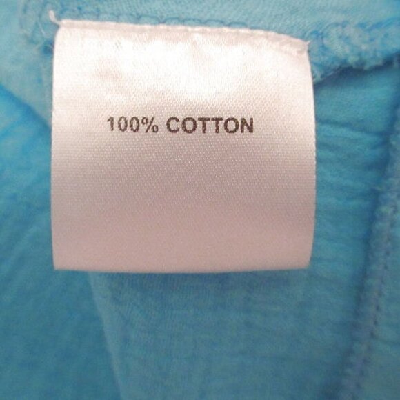 Lulu B Gauze Asymmetrical Top Size XL TunicTank Sleeveless Lagenlook Coastal NWT - Picture 11 of 11